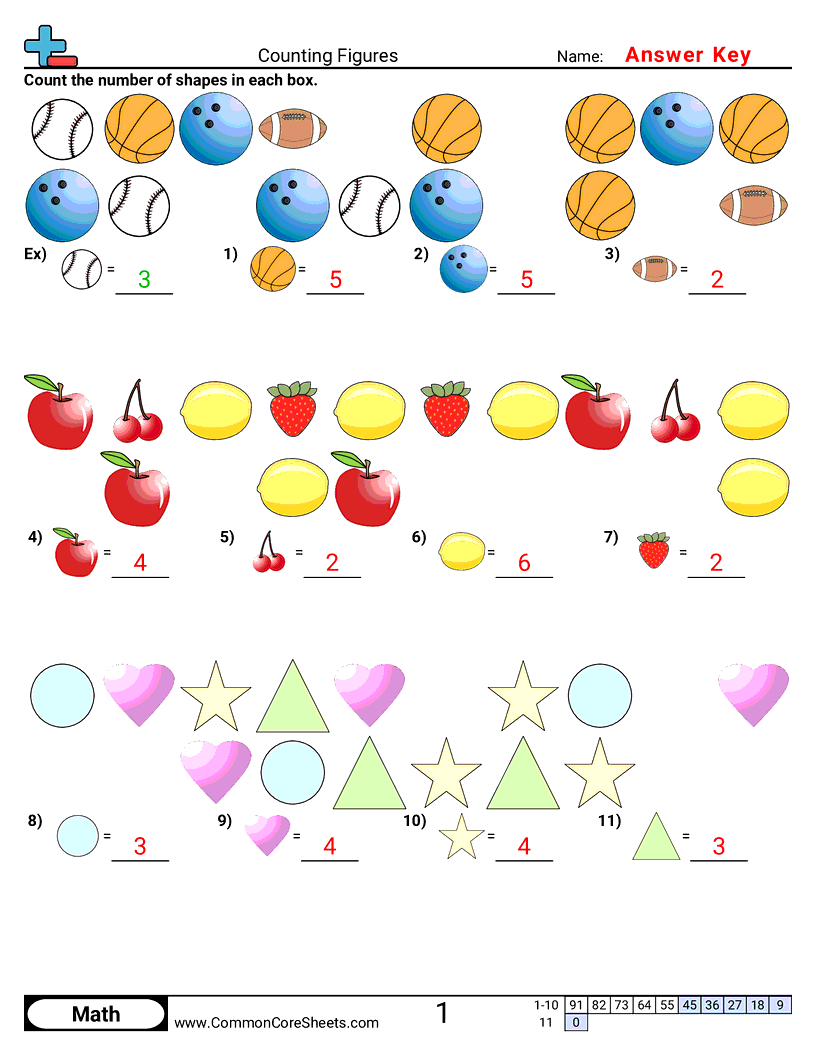  - counting-figures worksheet