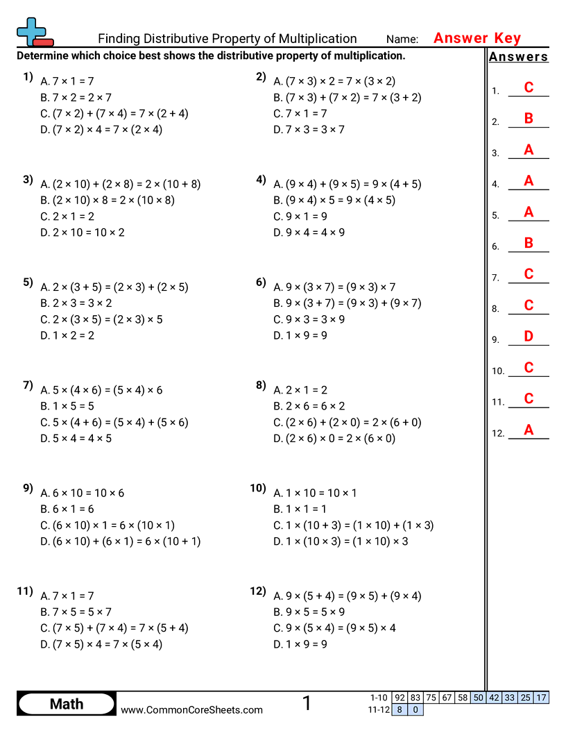 Related worksheet